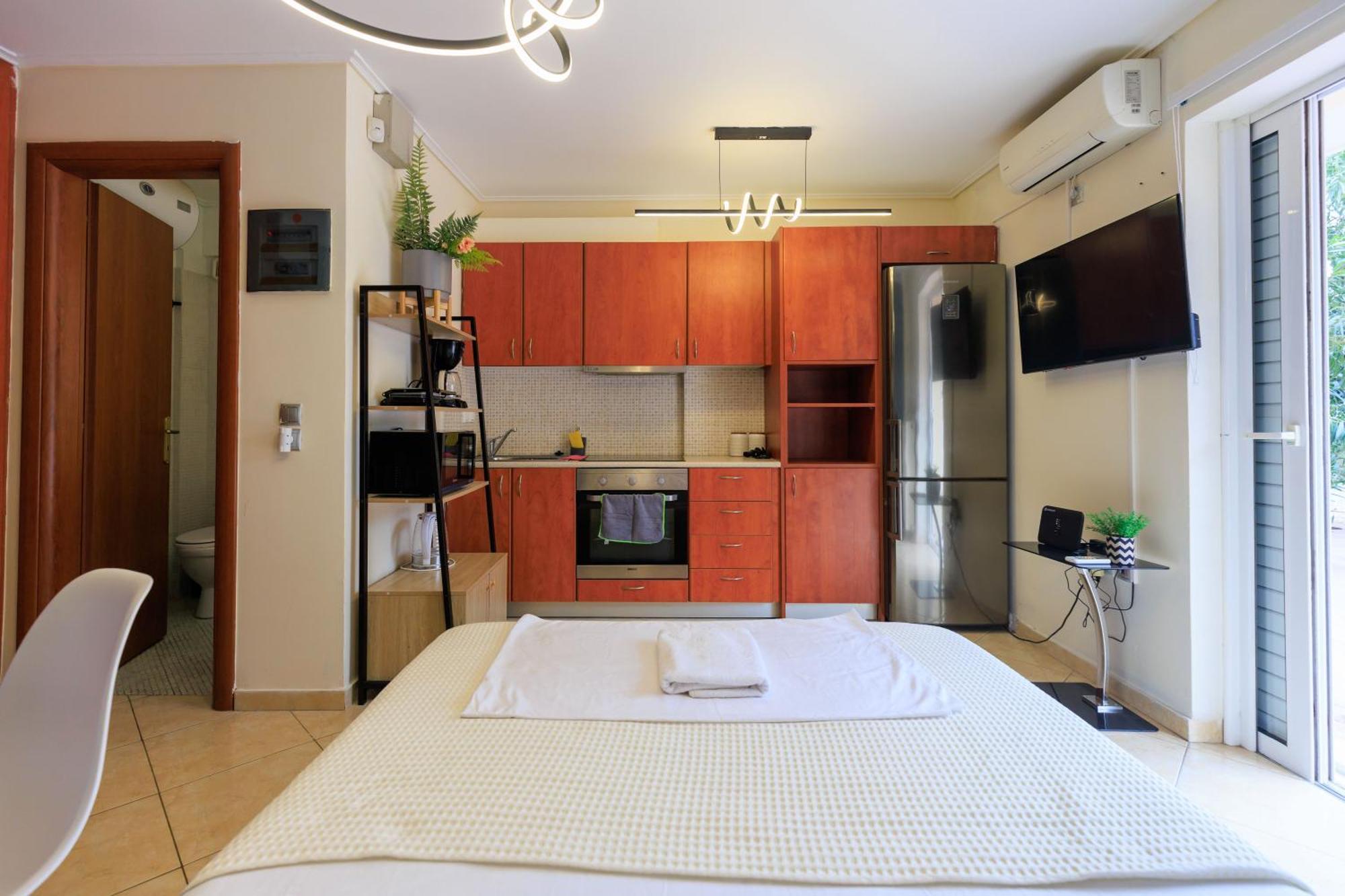 Aiolos Glyfada Super Lux Mini Apartment Athena Bagian luar foto