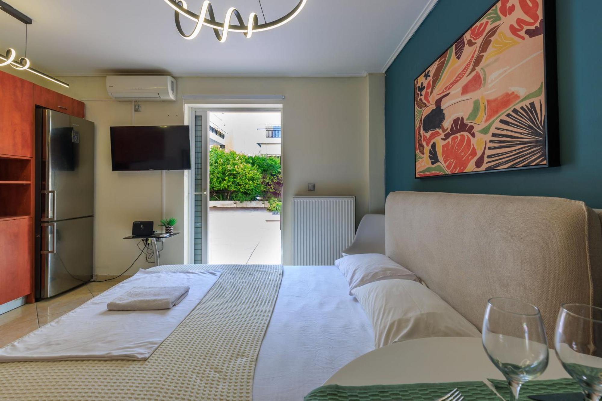 Aiolos Glyfada Super Lux Mini Apartment Athena Bagian luar foto
